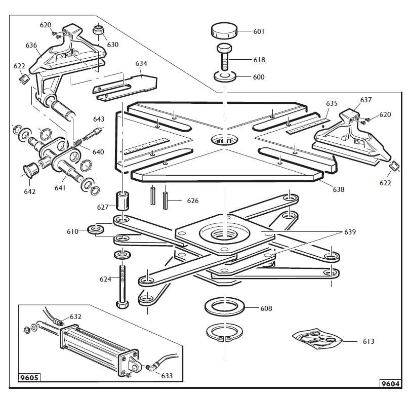 hunter tire machine parts diagram