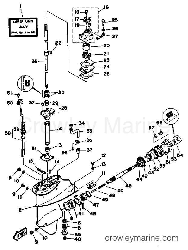 yamaha 15 hp outboard parts diagram