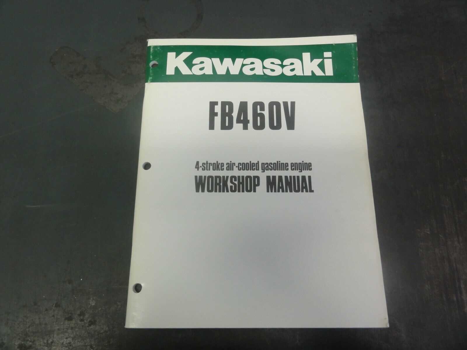 kawasaki fb460v parts diagram