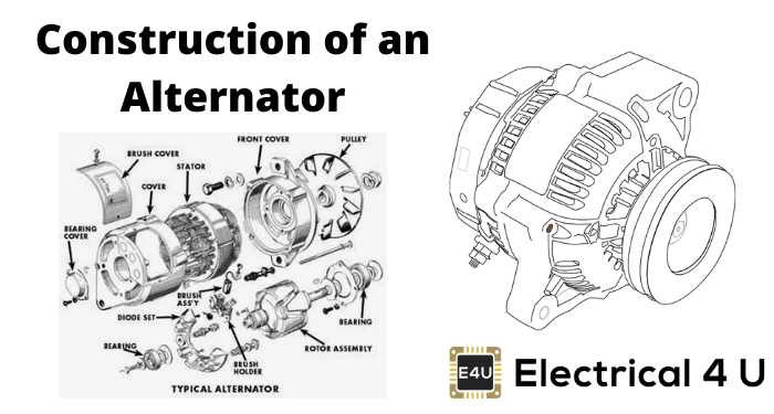 diagram alternator parts