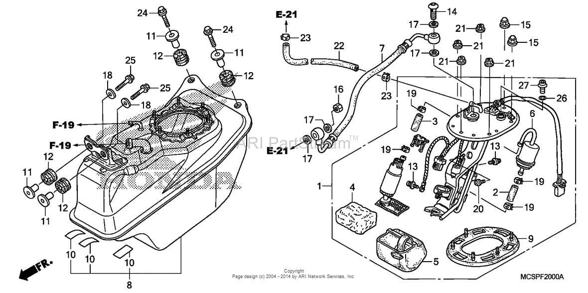 honda elite 80 parts diagram