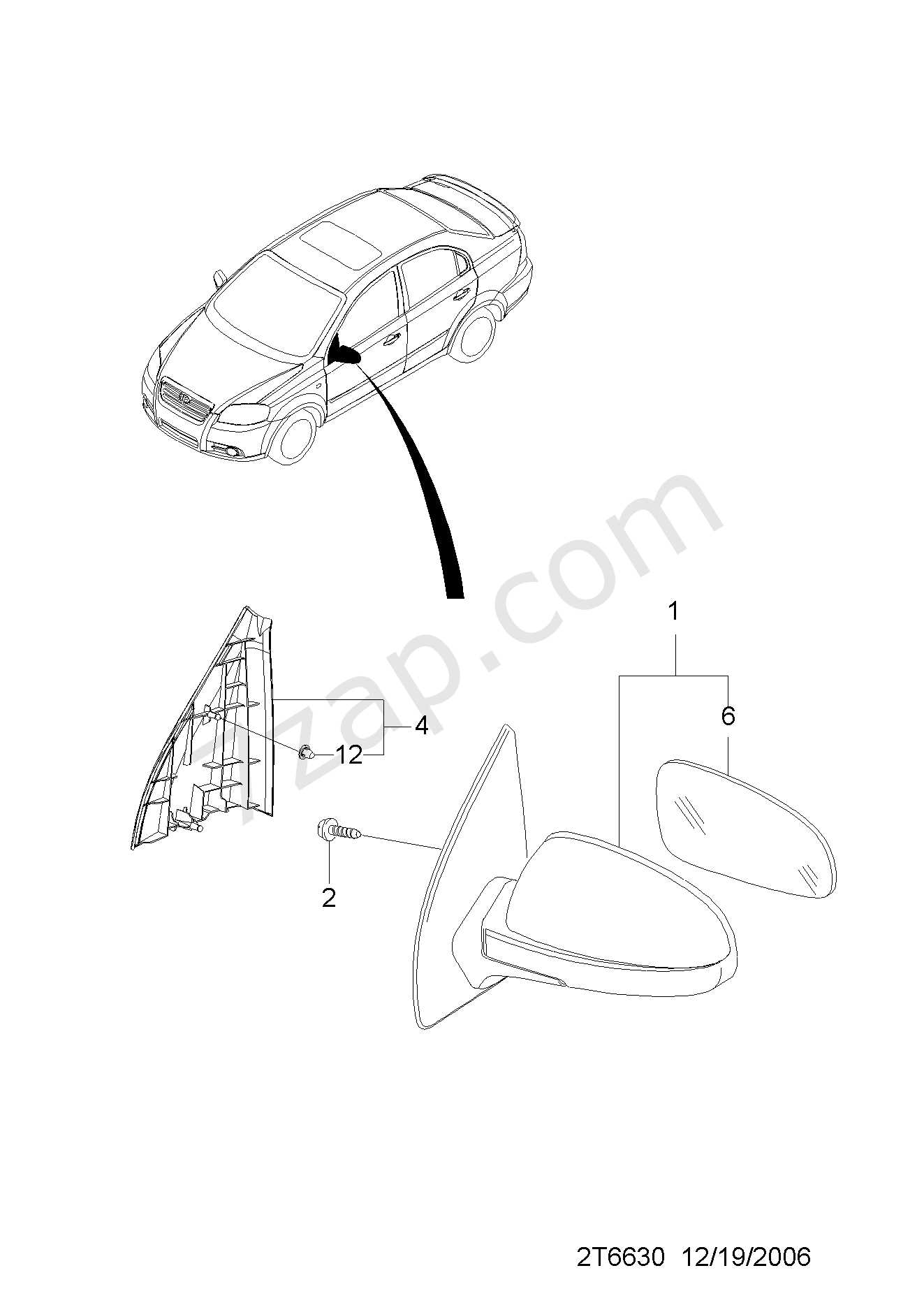 chevrolet aveo parts diagram