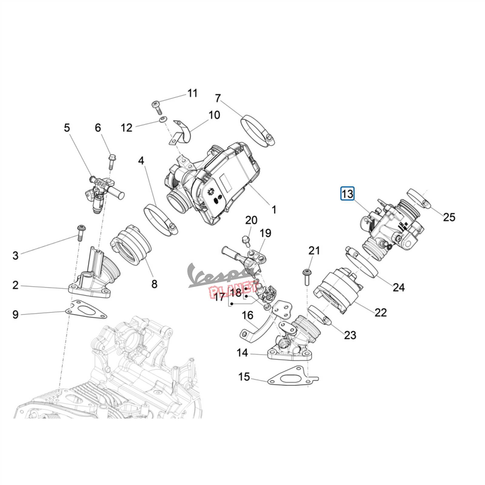 vespa lx 150 parts diagram