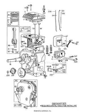 parts diagram briggs and stratton engine