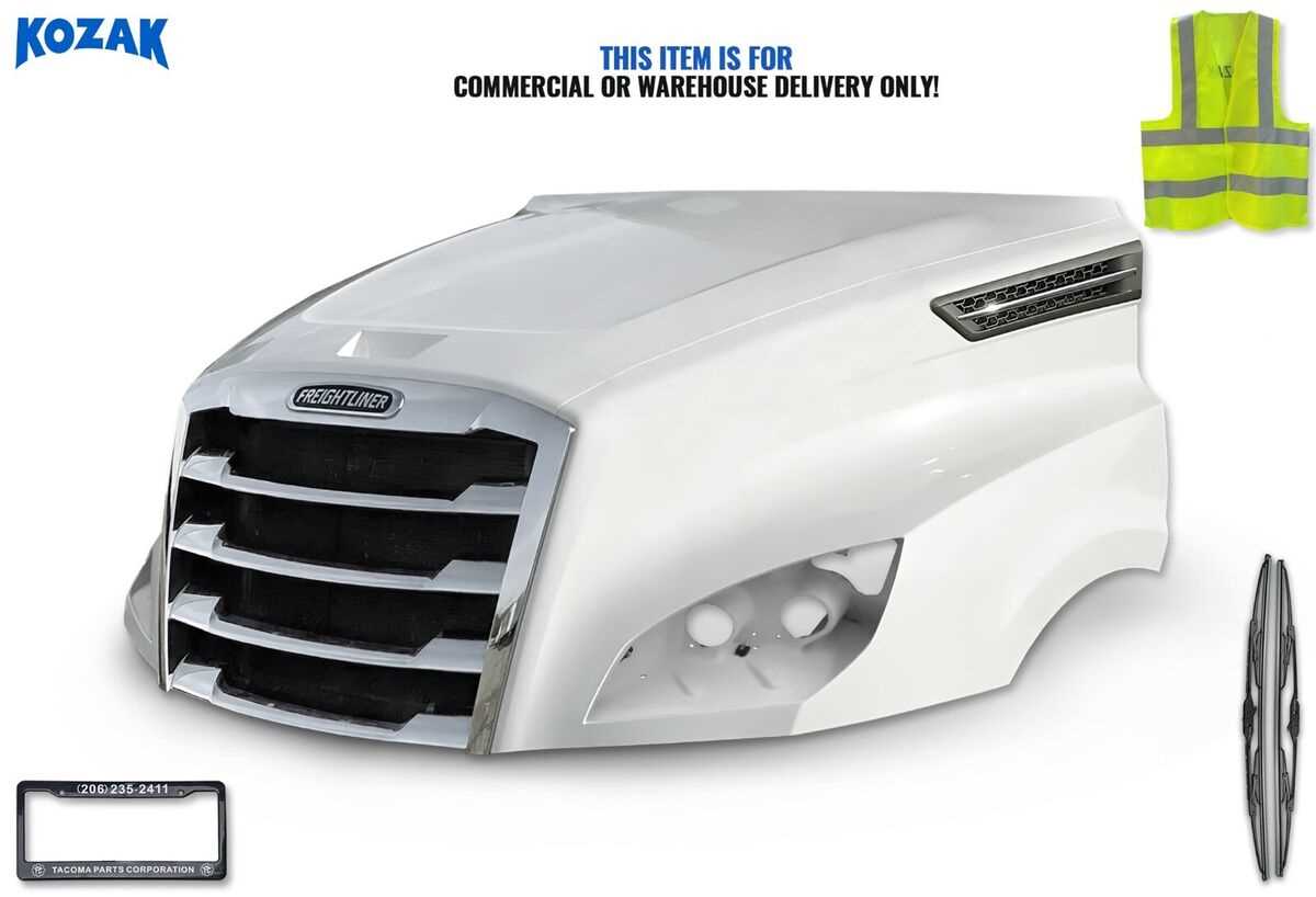 freightliner cascadia body parts diagram