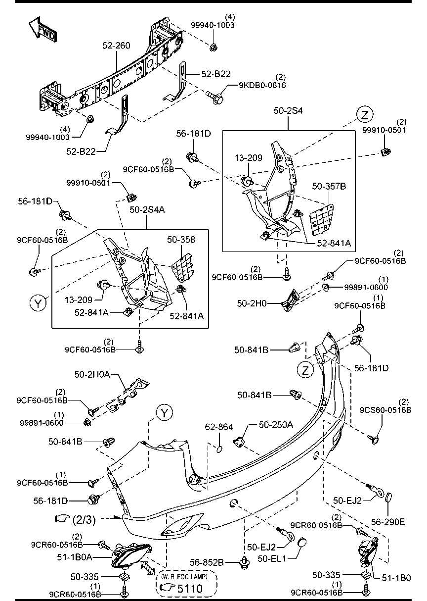 rear mazda cx 5 parts diagram