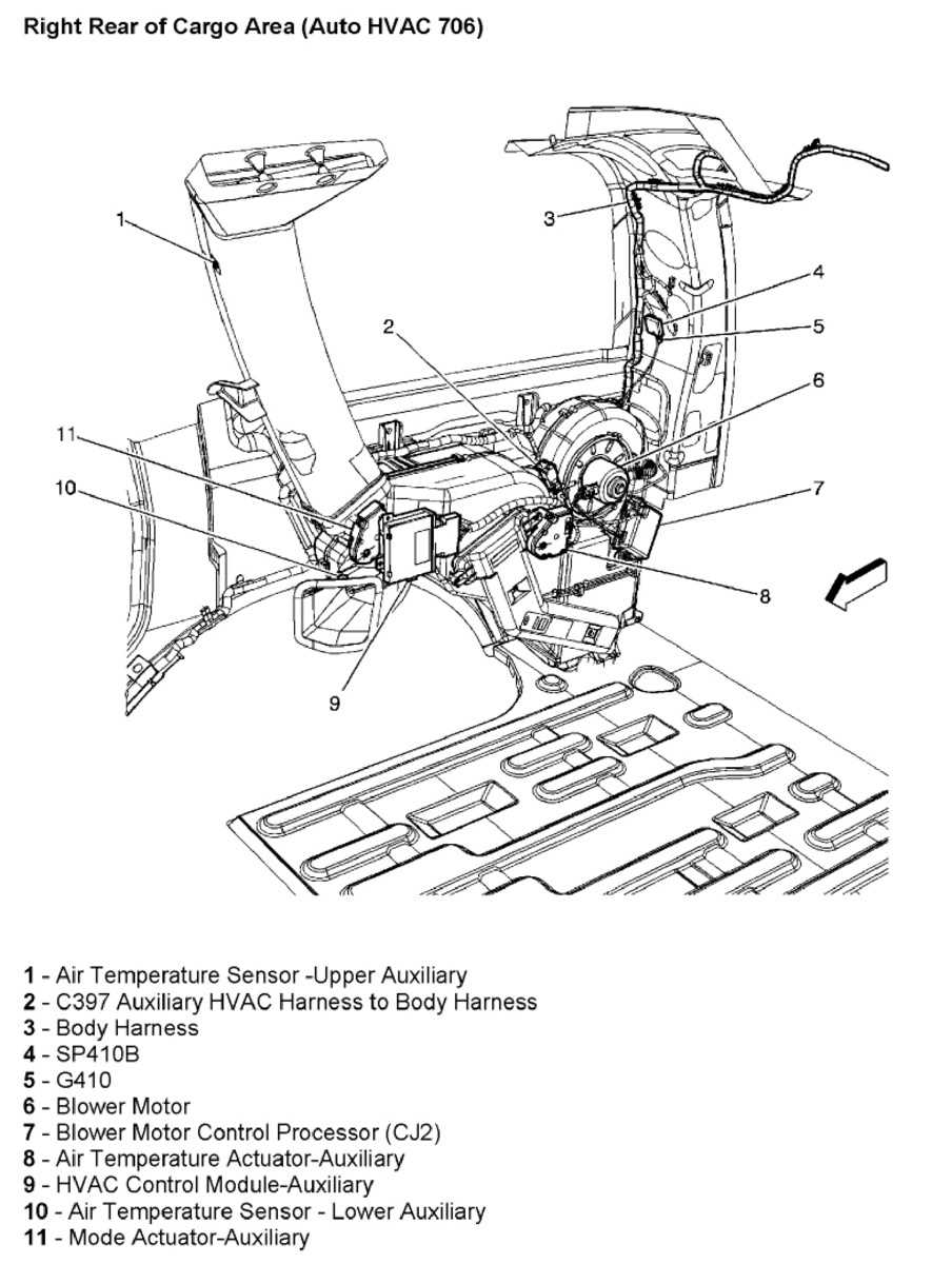 gmc yukon parts diagram