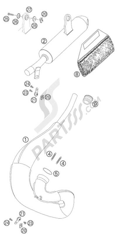 ktm 50 parts diagram