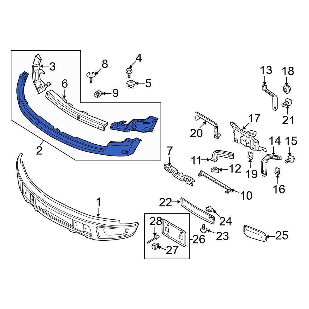 2011 ford f150 body parts diagram