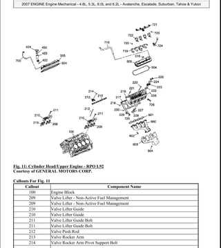 2007 gmc yukon engine parts diagram