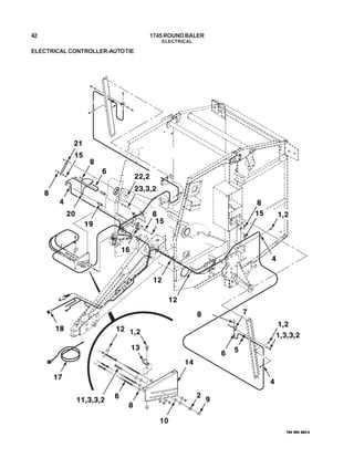 massey ferguson 128 baler parts diagram