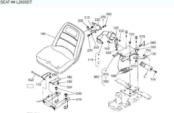 kubota b2601 parts diagram