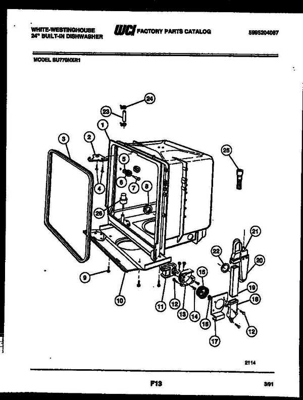 ge portable dishwasher parts diagram