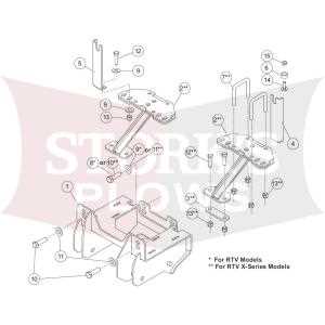 kubota rtv x1120d parts diagram