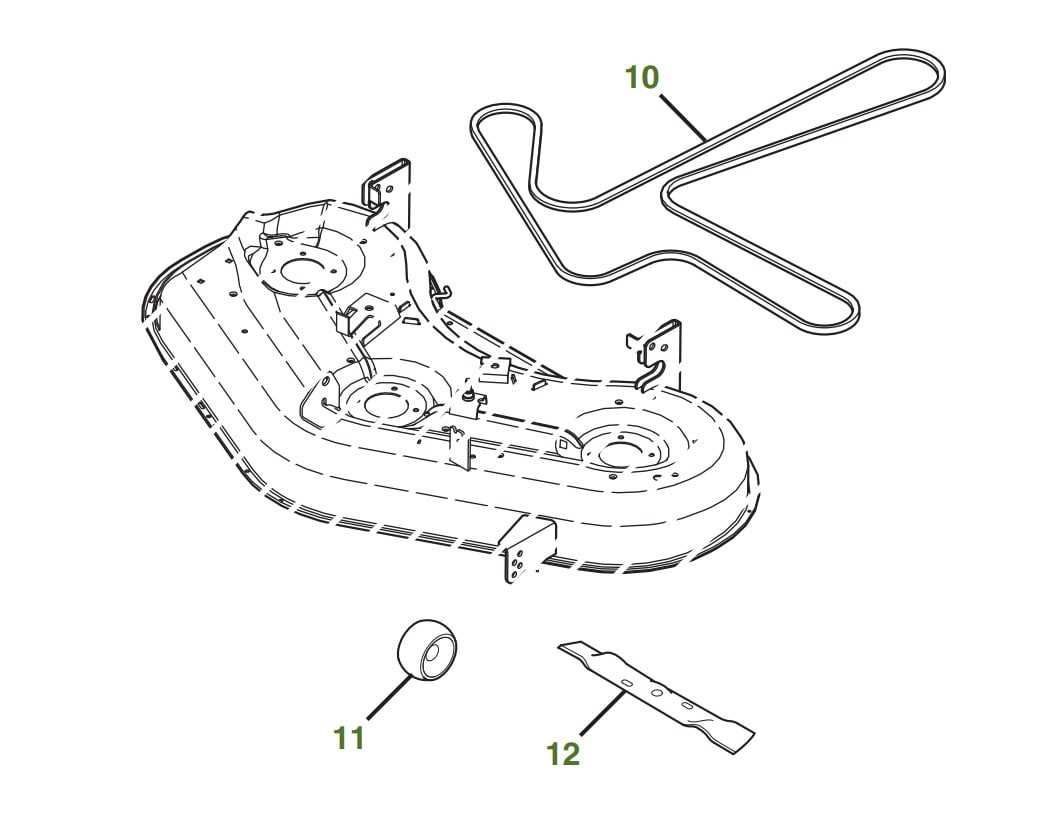 john deere z355r parts diagram