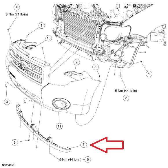 2011 ford escape parts diagram