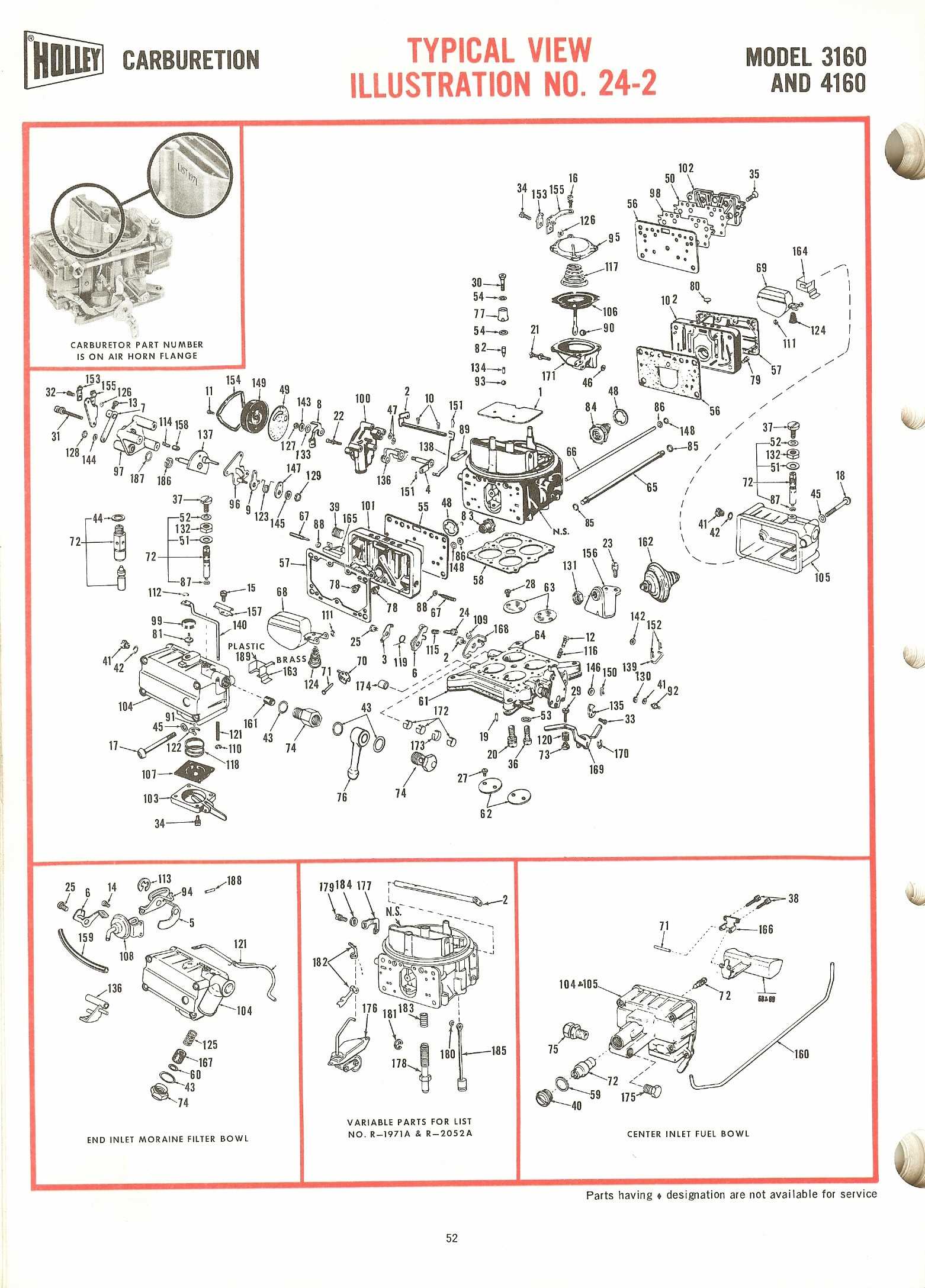 holley parts diagram