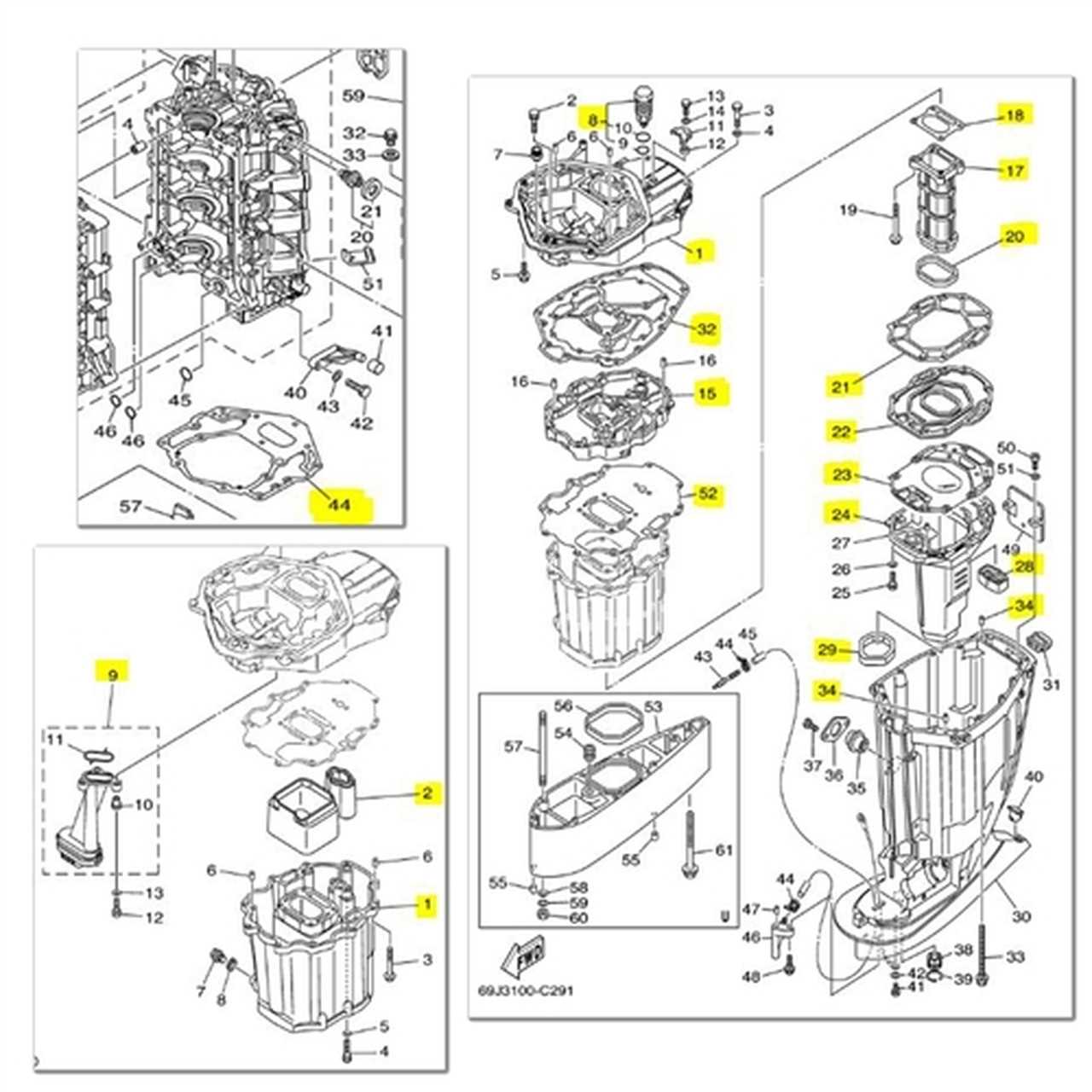 yamaha f60 parts diagram