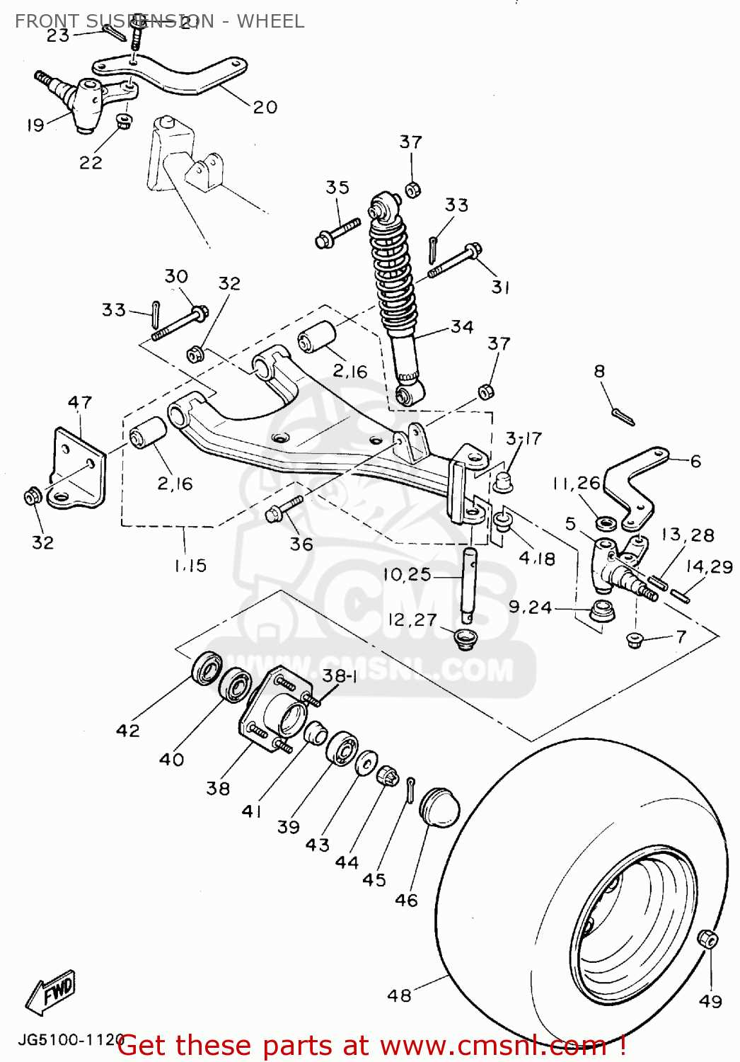 yamaha g9 parts diagram