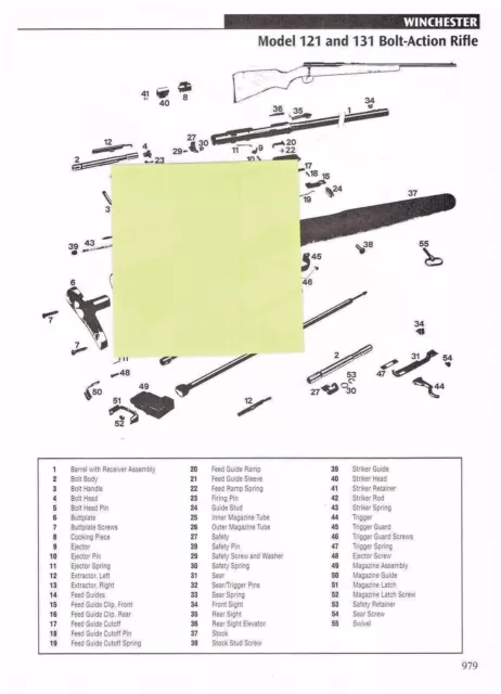 winchester 9422 parts diagram