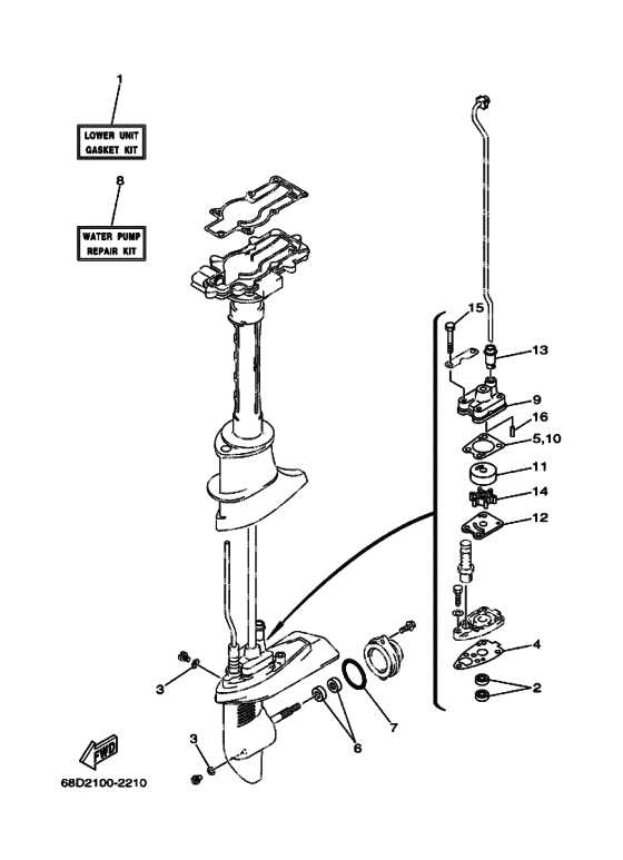 yamaha 6hp outboard parts diagram