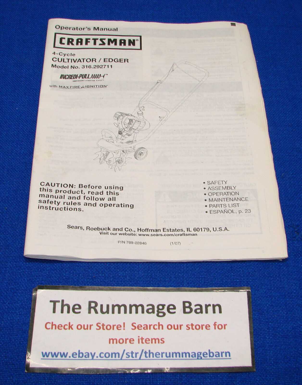 craftsman edger parts diagram