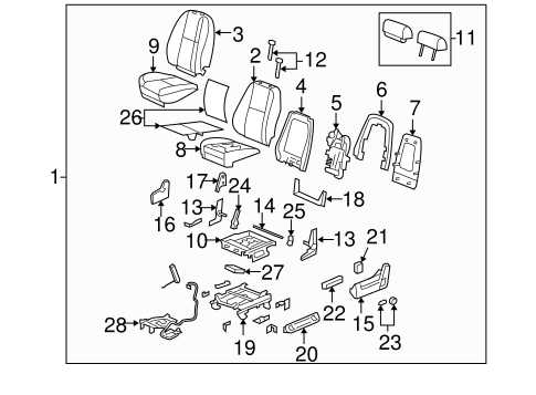 2009 gmc sierra parts diagram