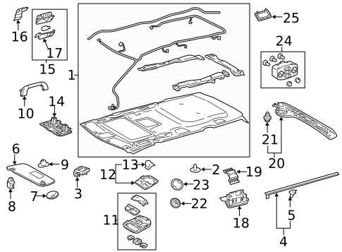 2011 toyota sienna parts diagram