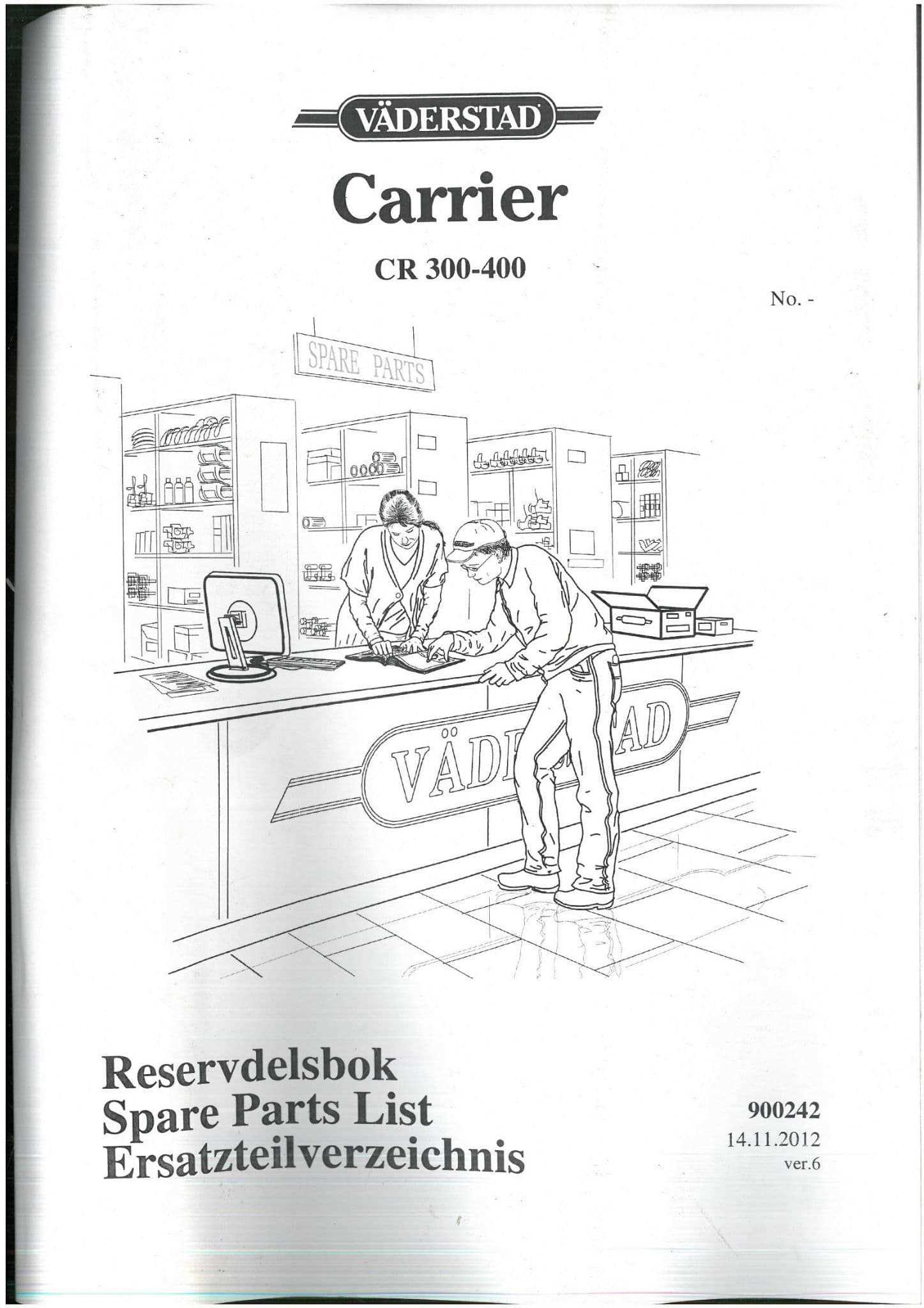 carrier parts diagram