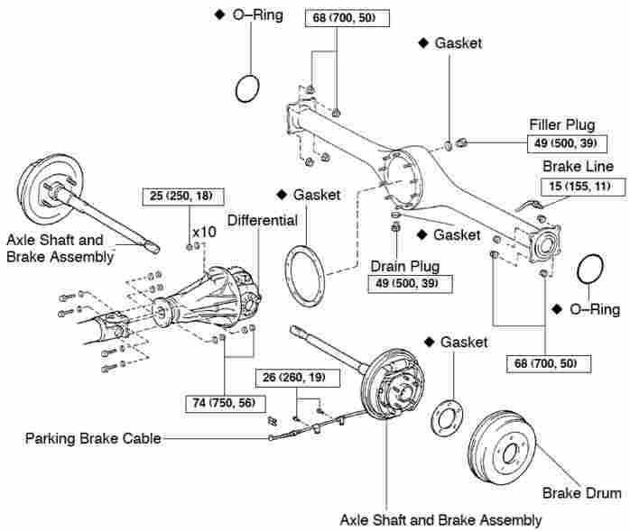 detroit locker parts diagram