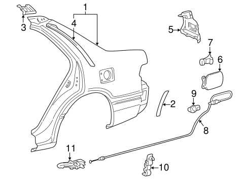 2001 toyota camry parts diagram