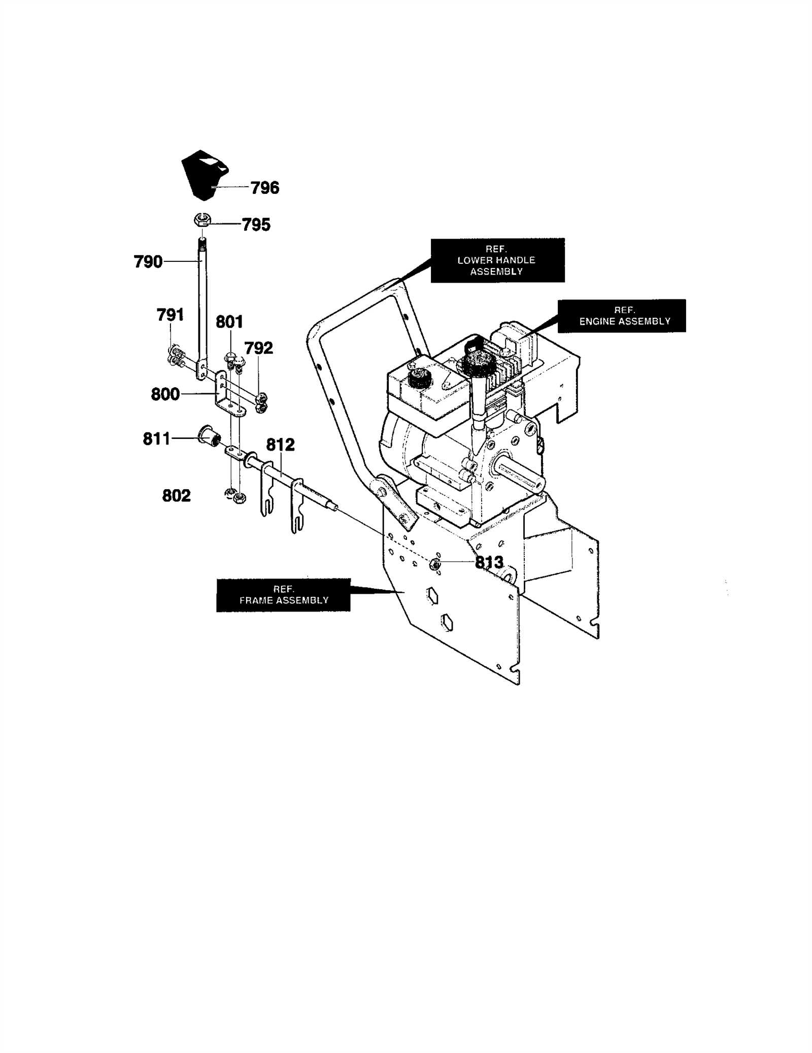 sears snowblower parts diagram