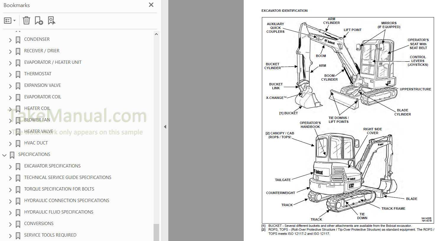 bobcat e32 parts diagram