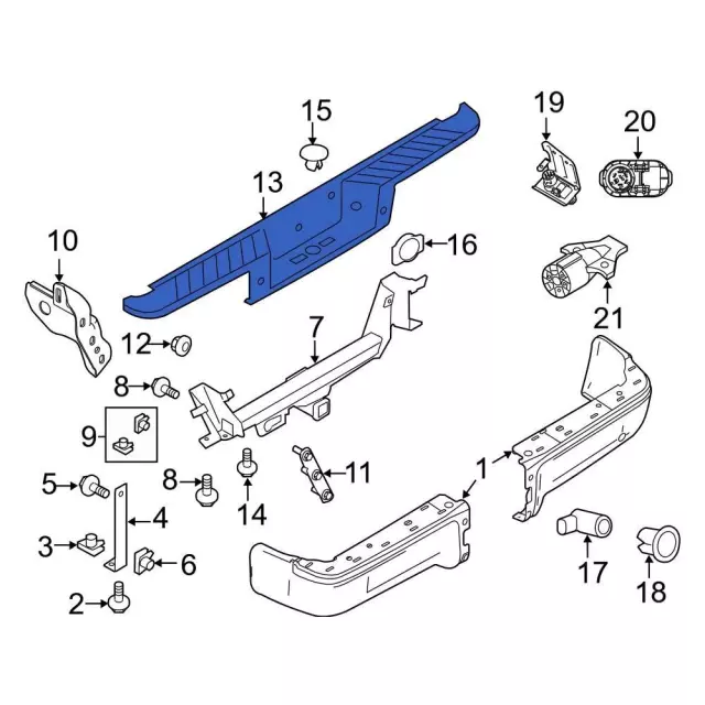 ford oem parts diagram