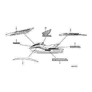 honda aquatrax parts diagram