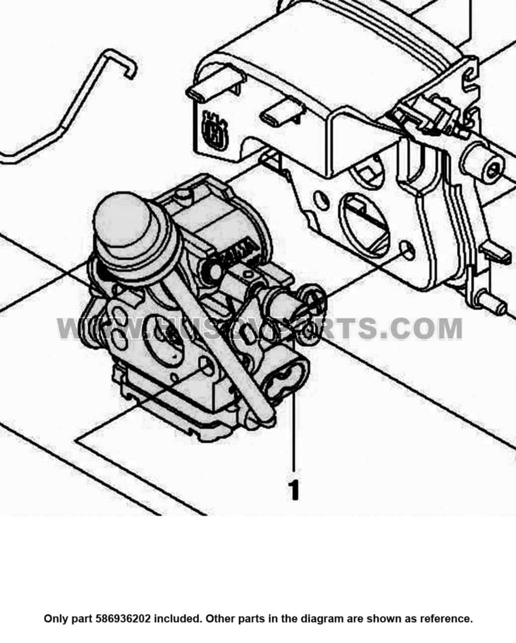 husqvarna 40 parts diagram