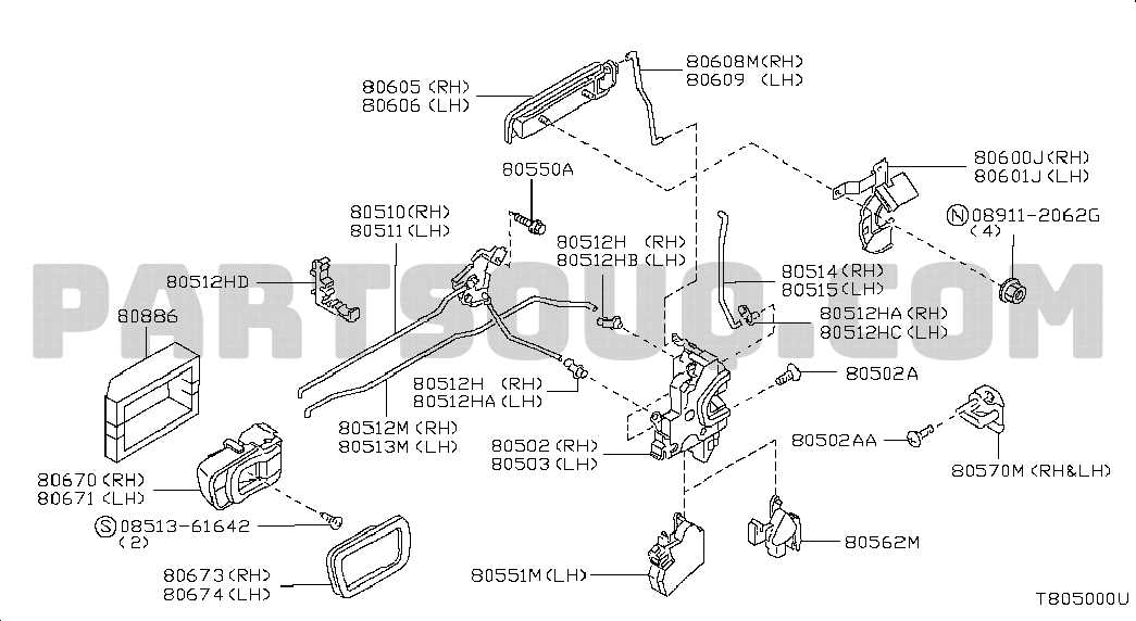 2003 nissan frontier parts diagram