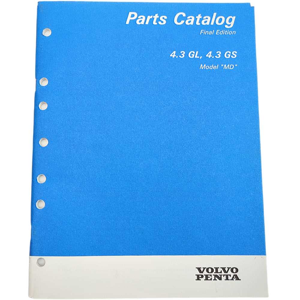 volvo penta 4.3 parts diagram