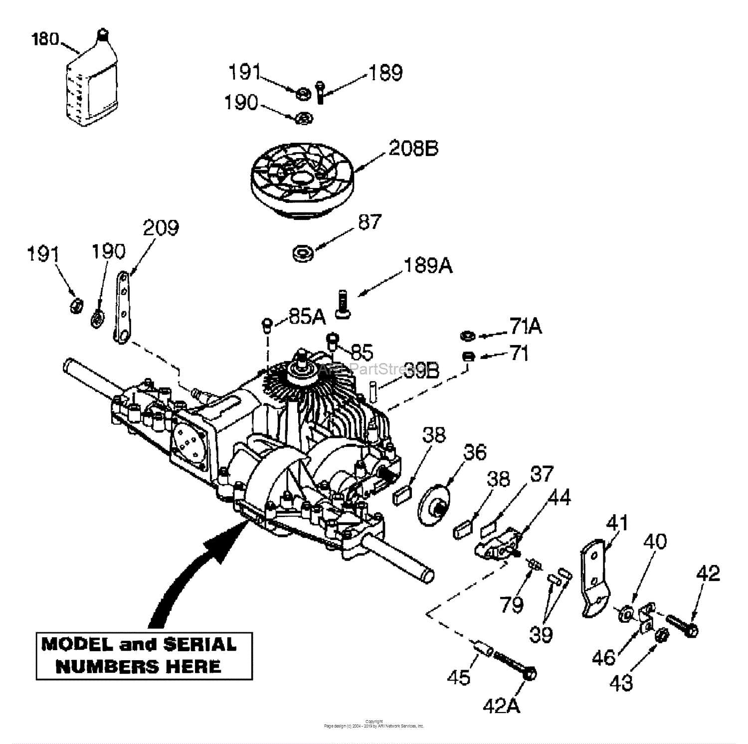 lth130 parts diagram