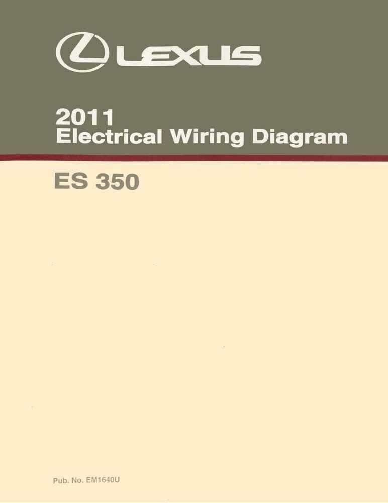 lexus es 350 parts diagram