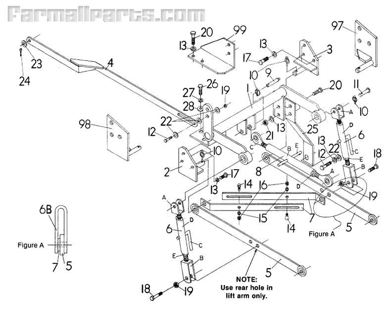 international 574 parts diagram