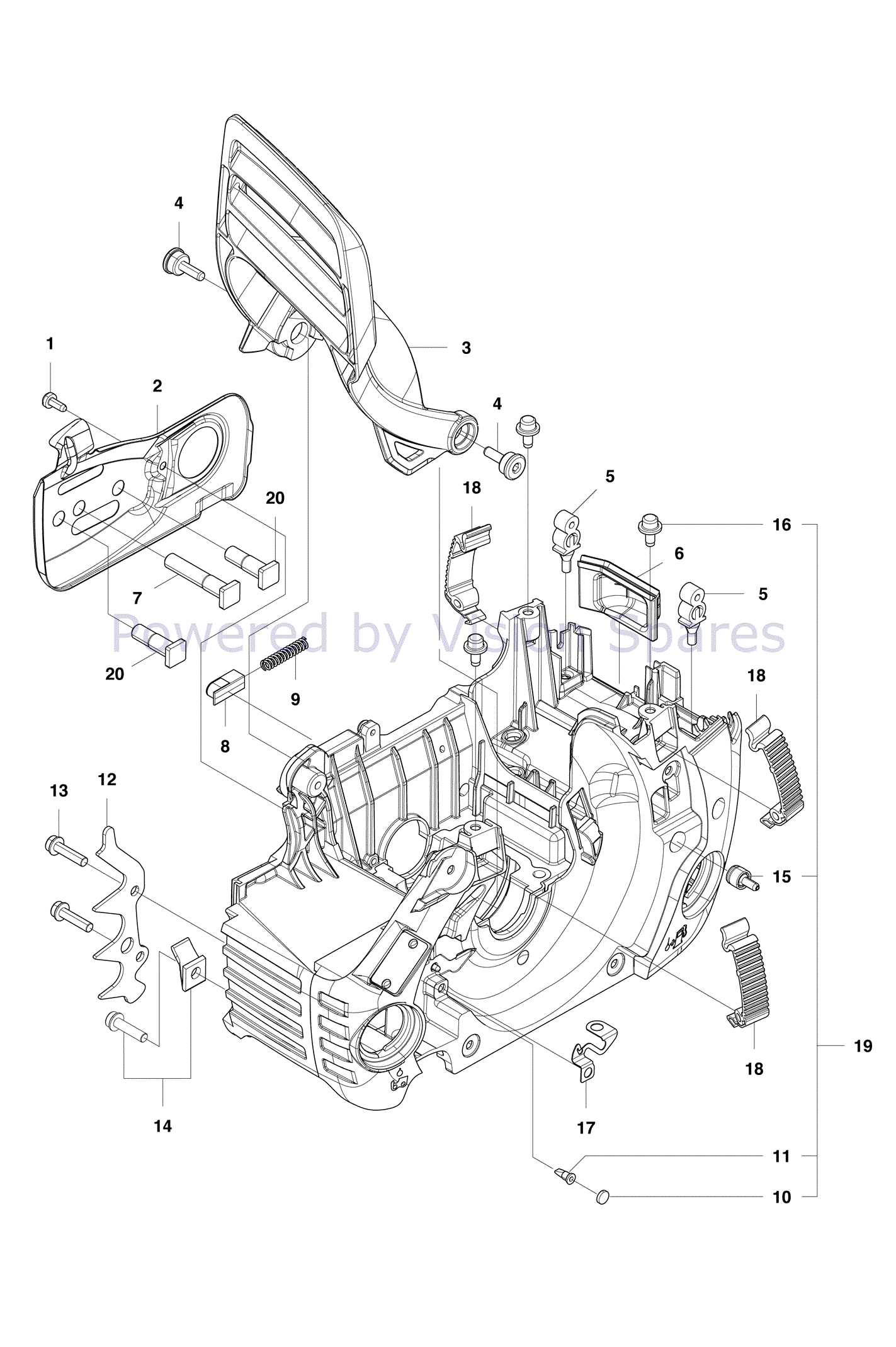 jonsered 455 parts diagram