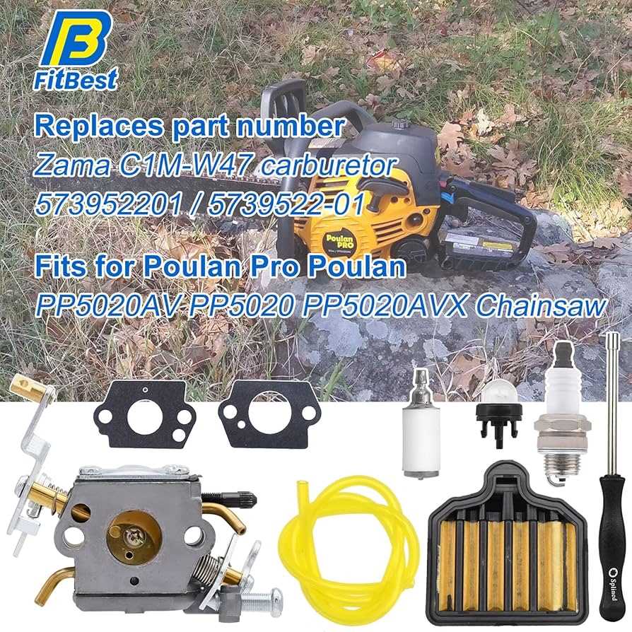 poulan chainsaw parts diagram