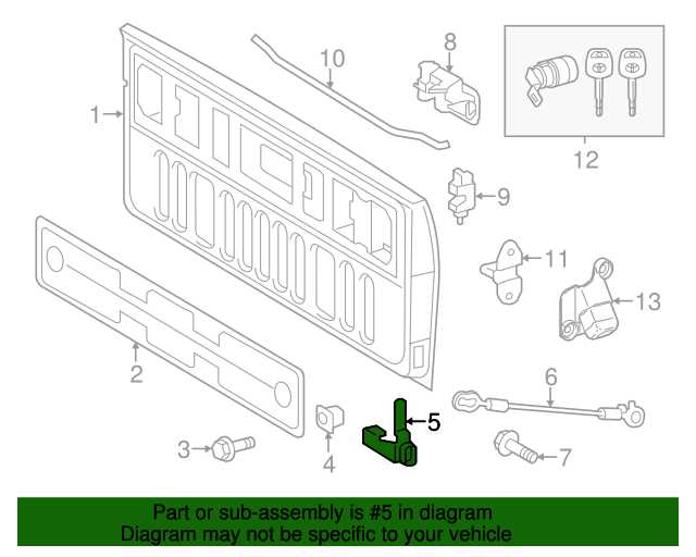 2017 toyota tundra parts diagram