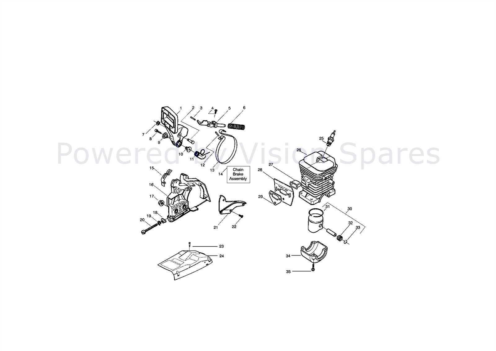 husqvarna 141 parts diagram