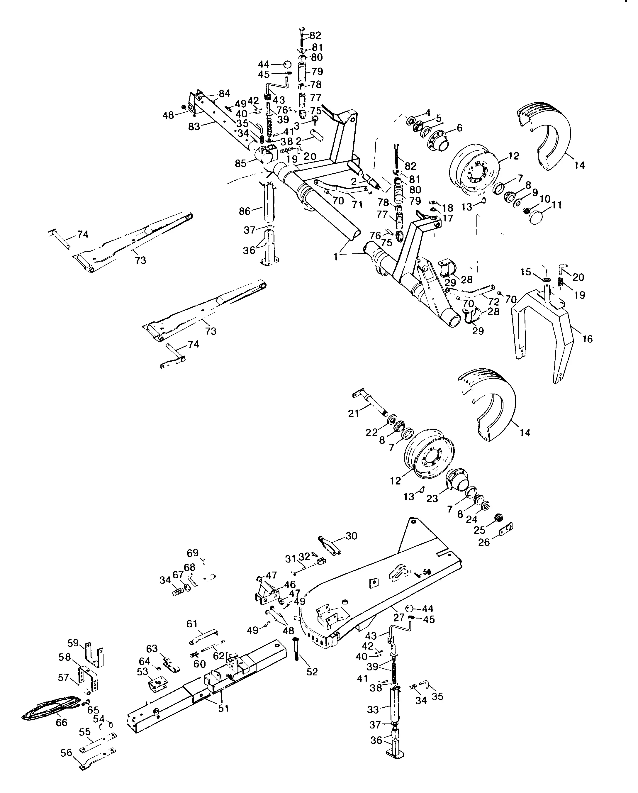 new holland 495 haybine parts diagram