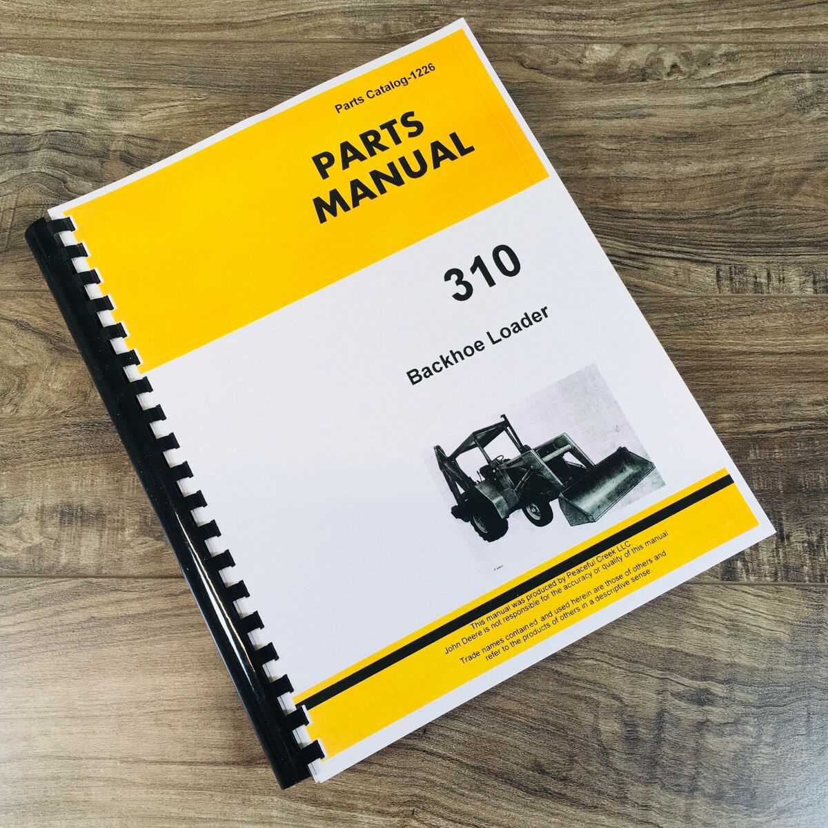 john deere 310e parts diagram