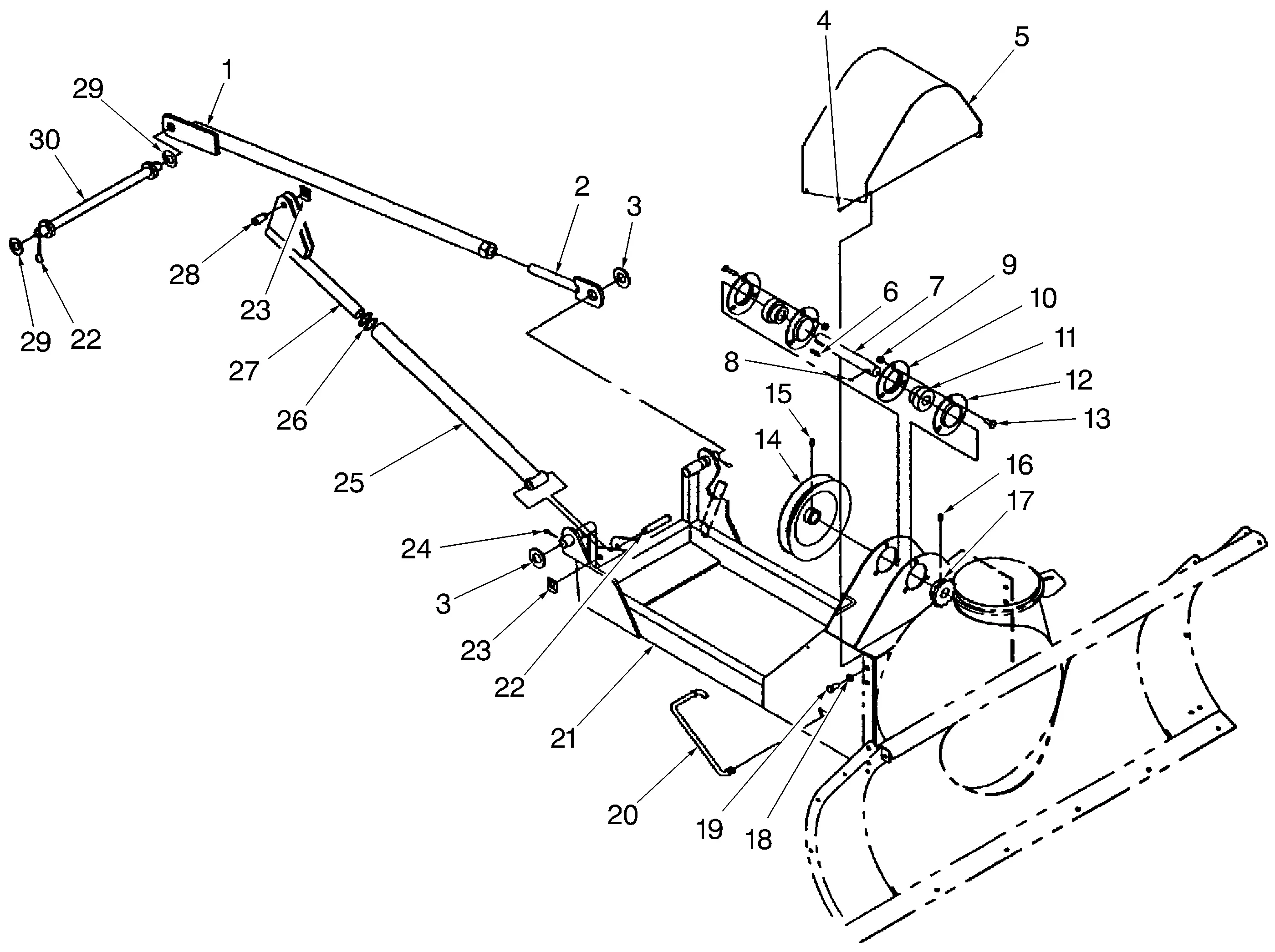 ariens snow thrower parts diagrams