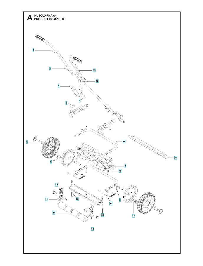 husqvarna snowblower parts diagram