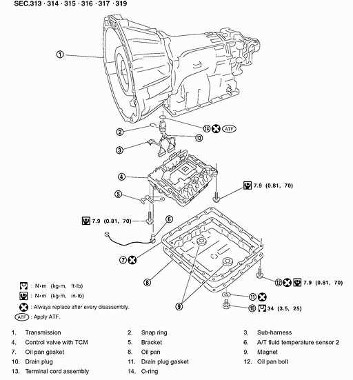 2005 nissan titan parts diagram